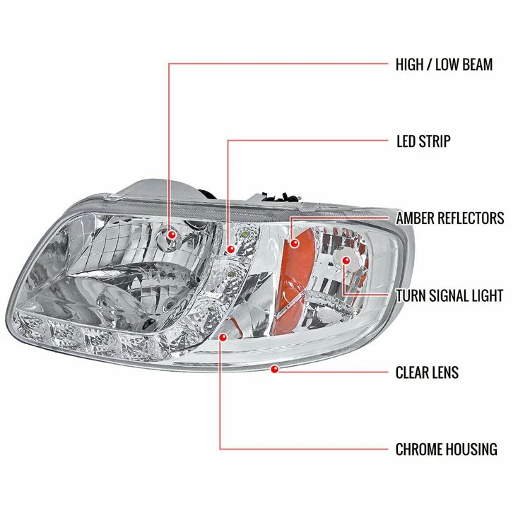headlights for 2001 ford f150 7